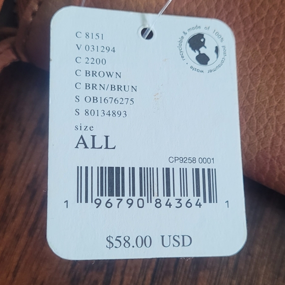 Free people brown wristlet wallet - Picture 3 of 13